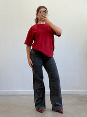 Zamira Rhinestone T-Shirt (Red)