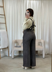 Rivoli Houndstooth Jumpsuit