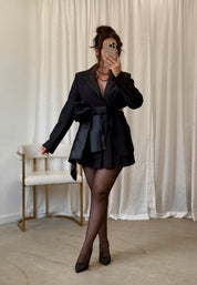 Zoe Blazer Top