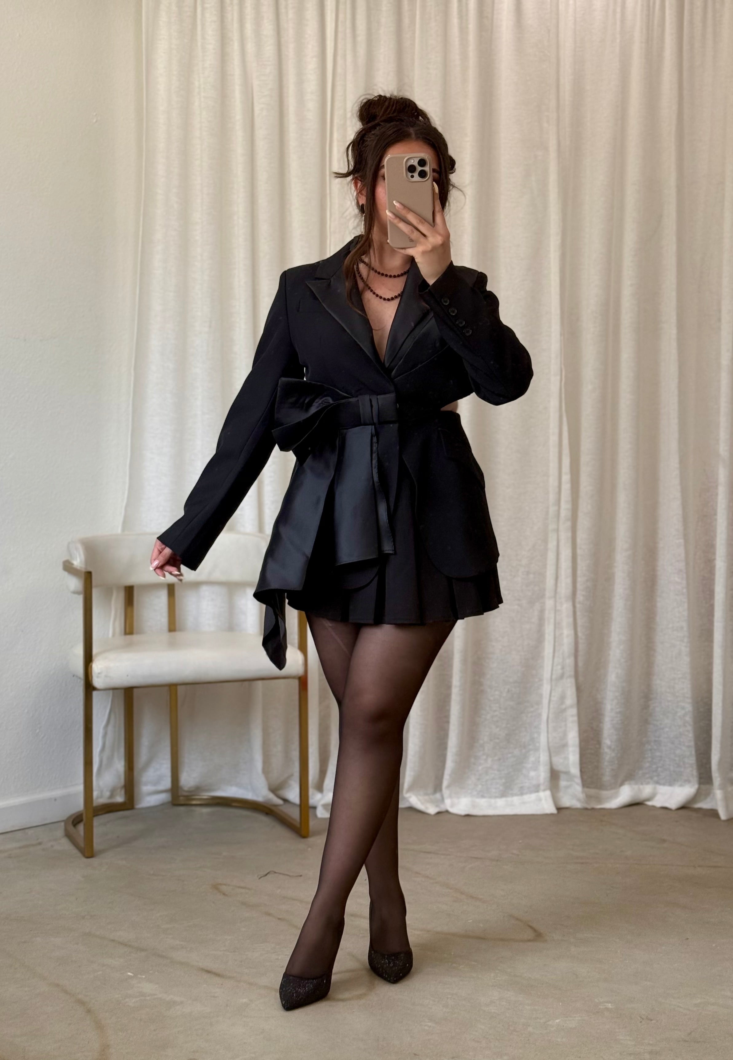 Zoe Blazer Top