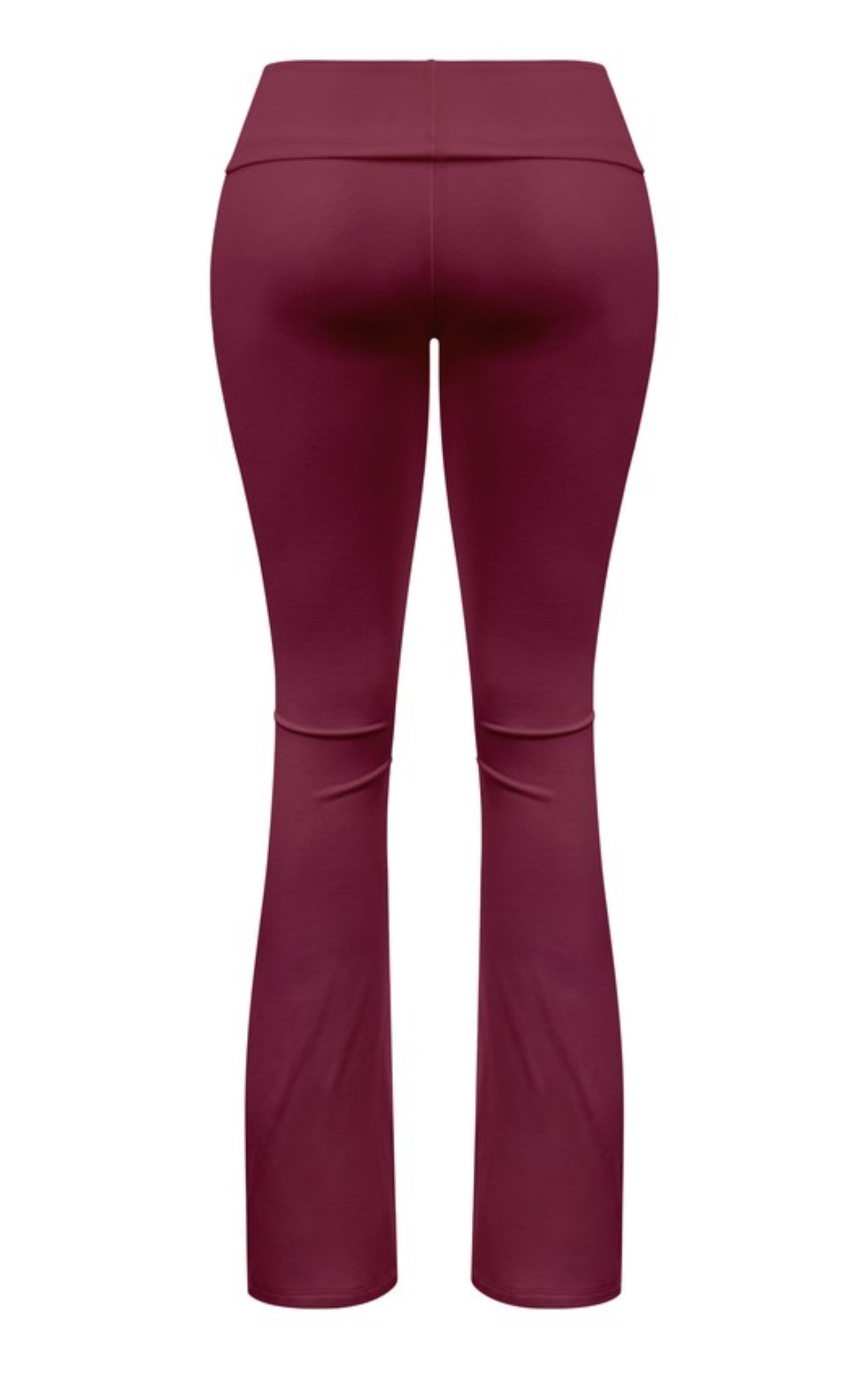 Valerie Flare Pants (Burgundy)