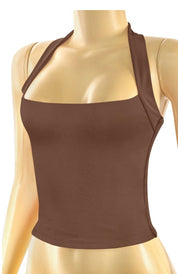 Valerie Halter Top (Chocolate)