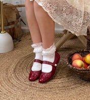 Marseille Ballerina Flats (Red)