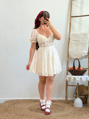 Clarita Lace Mini Dress