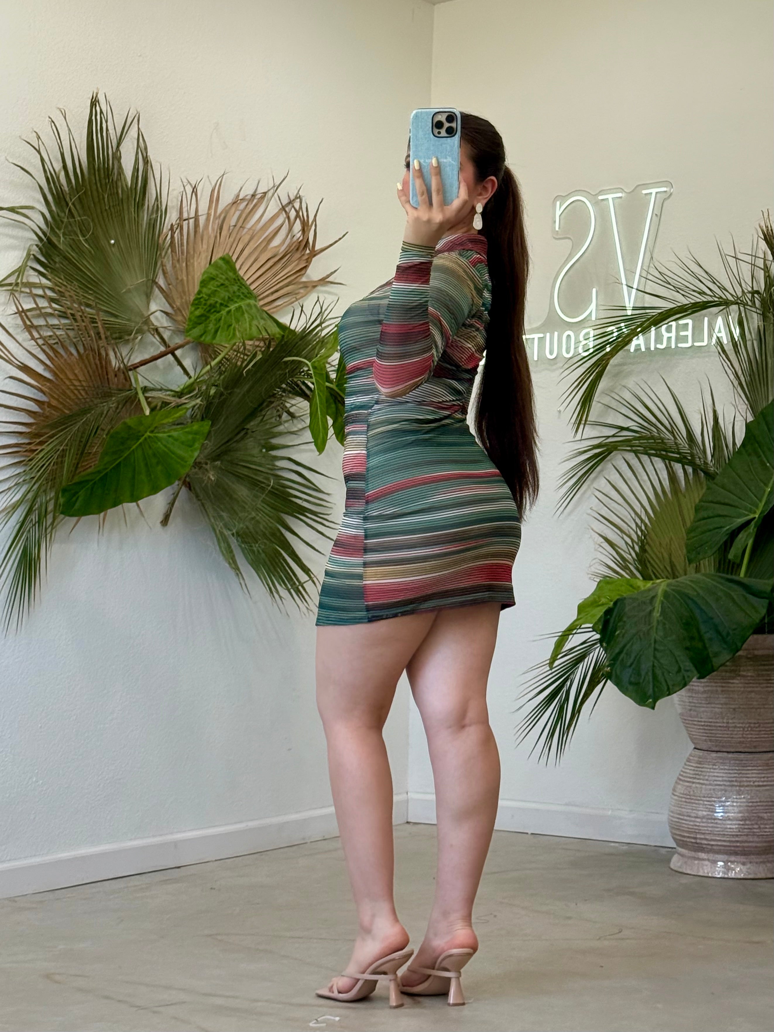 Acoa Mesh Mini Dress