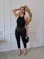 Valerie Halter Open Back Jumpsuit
