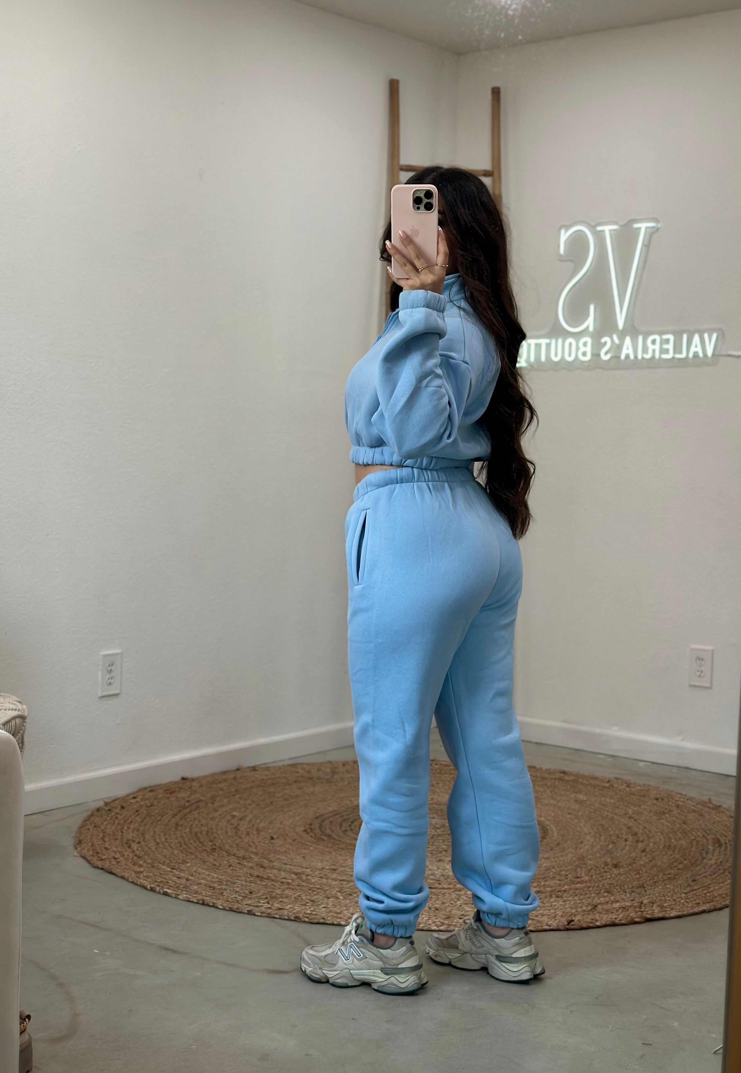 Kim Jogger Sweatpants (Baby Blue)