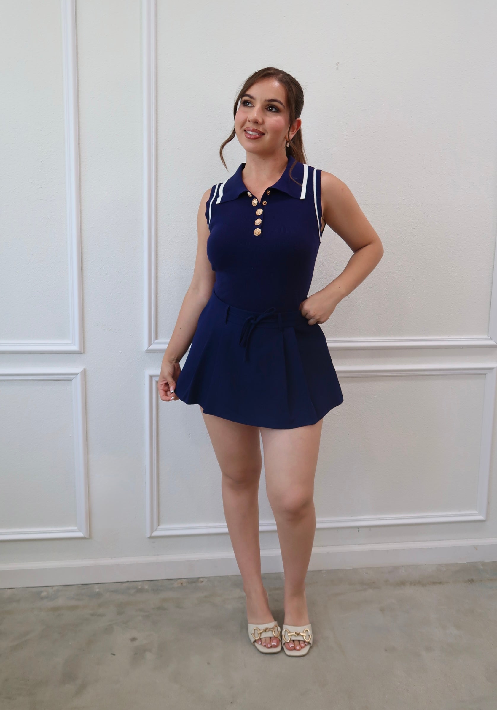 Wren Pleated Skort