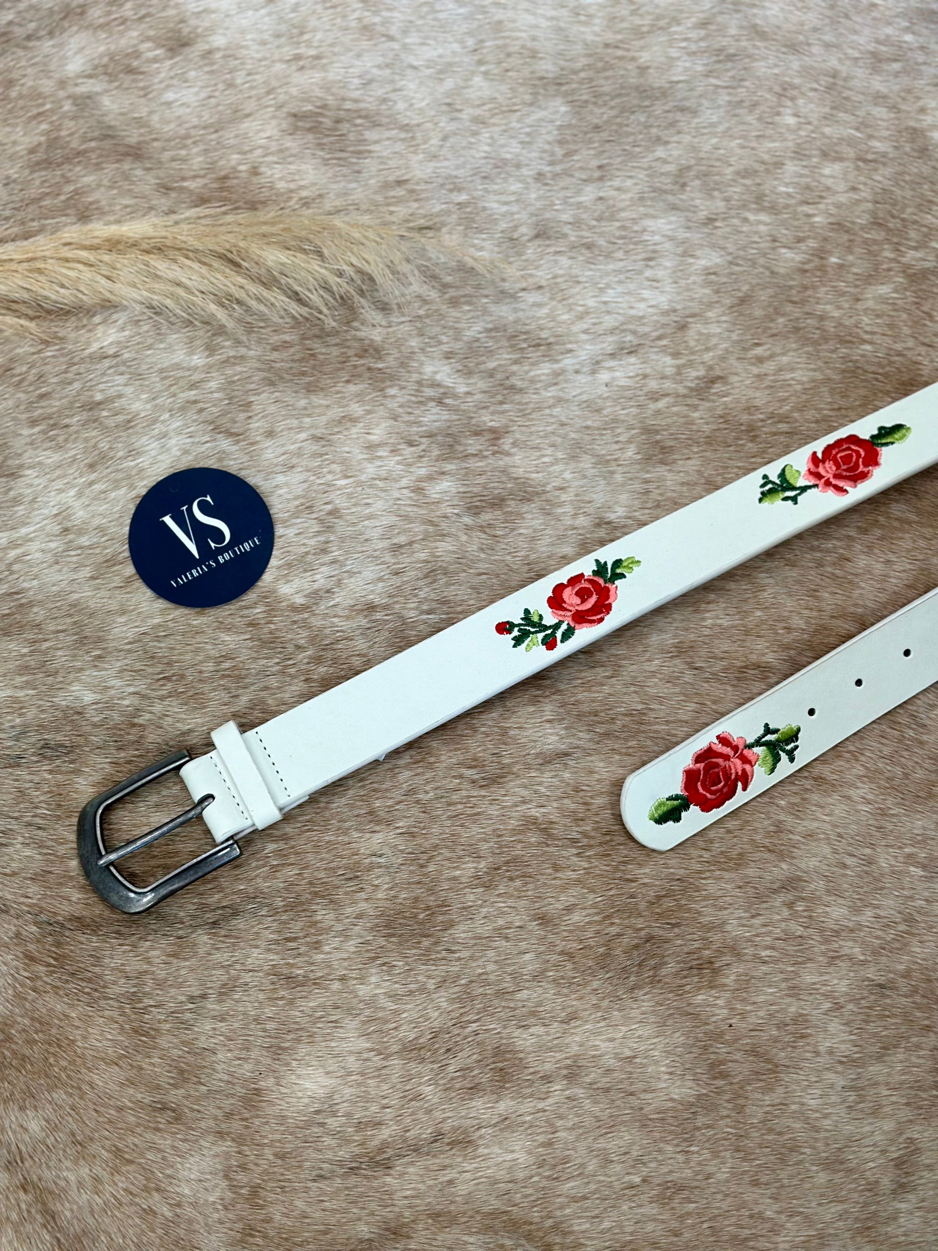 Rosalva Embroidered Belt