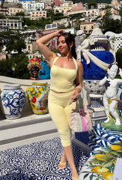 Valerie Halter Top (Light Yellow)
