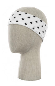 Valerie Polka Dot Capri Jumpsuit W/ Headband - PREORDER: ships out after 6/24