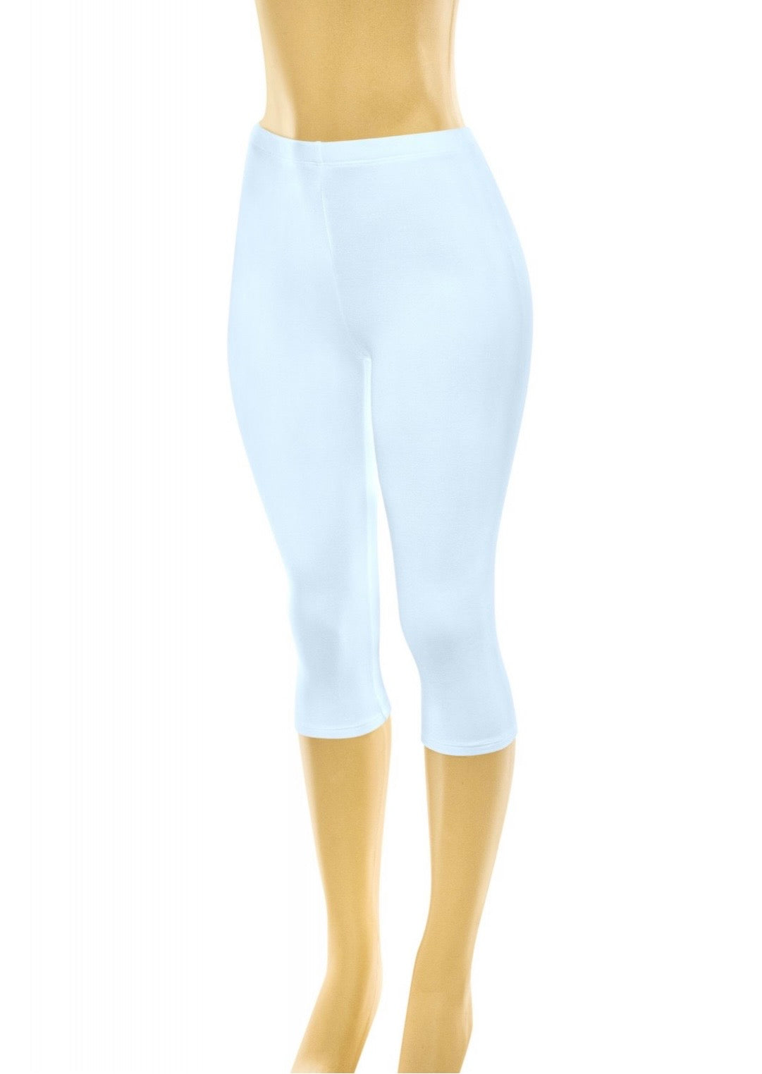 Valerie Capri Pants - High Rise (Light Blue) - PREORDER: ships out after 6/17