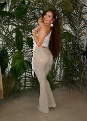 Celine Sparkly Pants (Champagne)