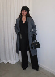 Gaston Double Breasted Wool Coat