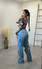 Nicole Cargo Jeans