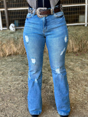 Texas Rodeo Stud High Rise Bootcut Jeans