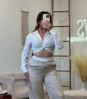 Laurie Crop Shirt