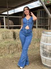 Jessica Denim Jumpsuit