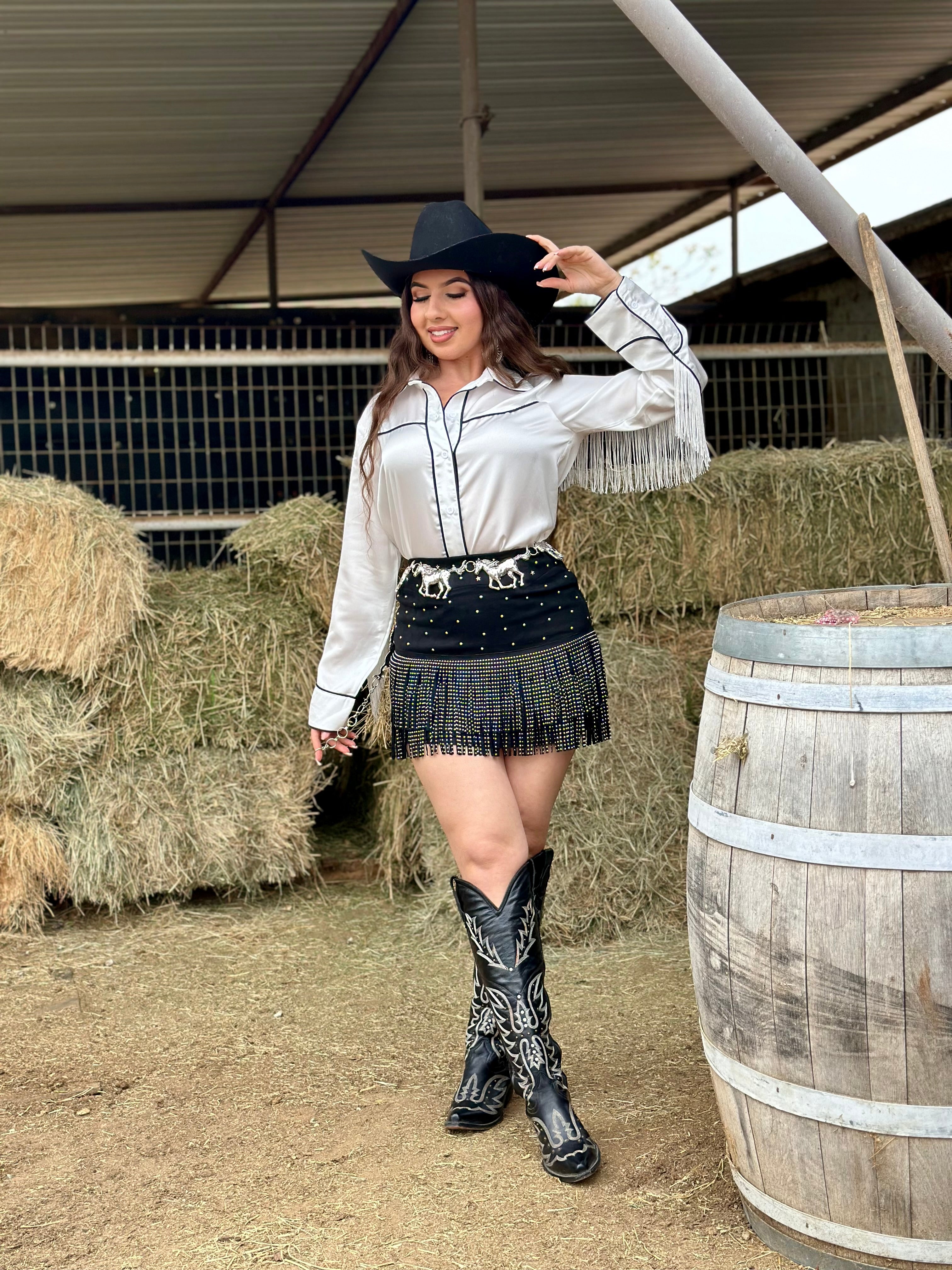 Wynnona Horse Chain Belt