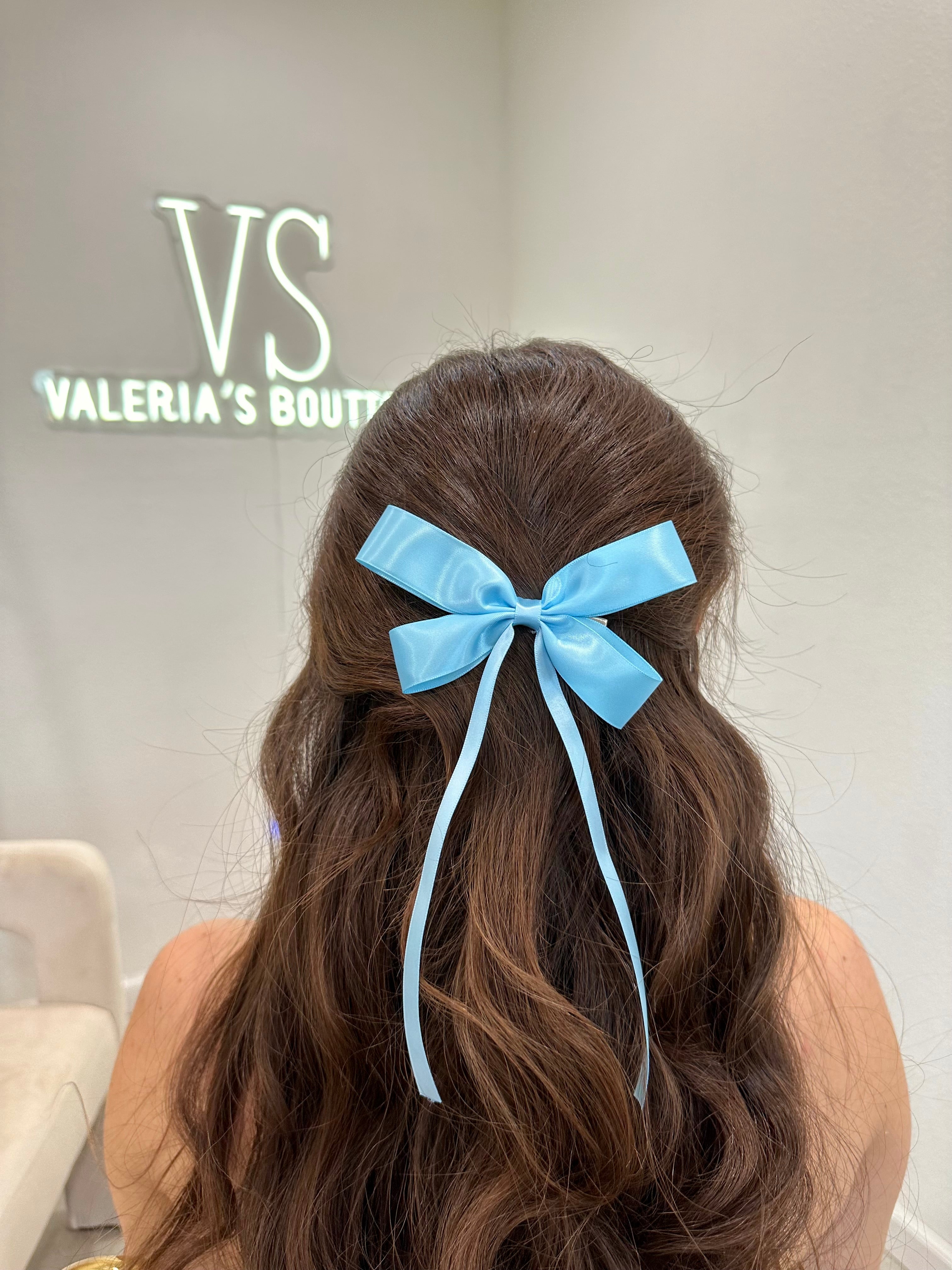 Daisy Bow (Baby Blue)