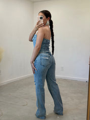 Zara High Rise Dad Jeans