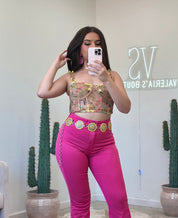 Flaura & Fauna Bustier Top