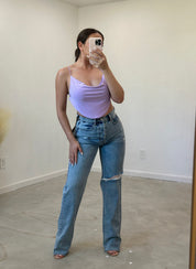 Zara High Rise Dad Jeans