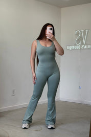 Elvira Jumpsuit (Sage)