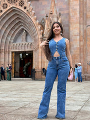 Jessica Denim Jumpsuit