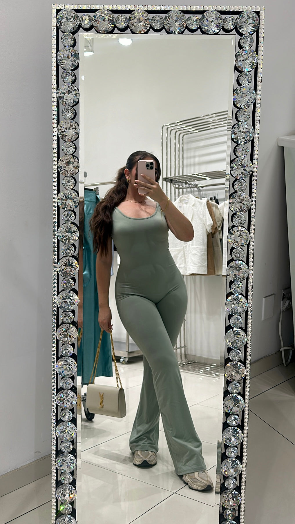 Elvira Jumpsuit (Sage)