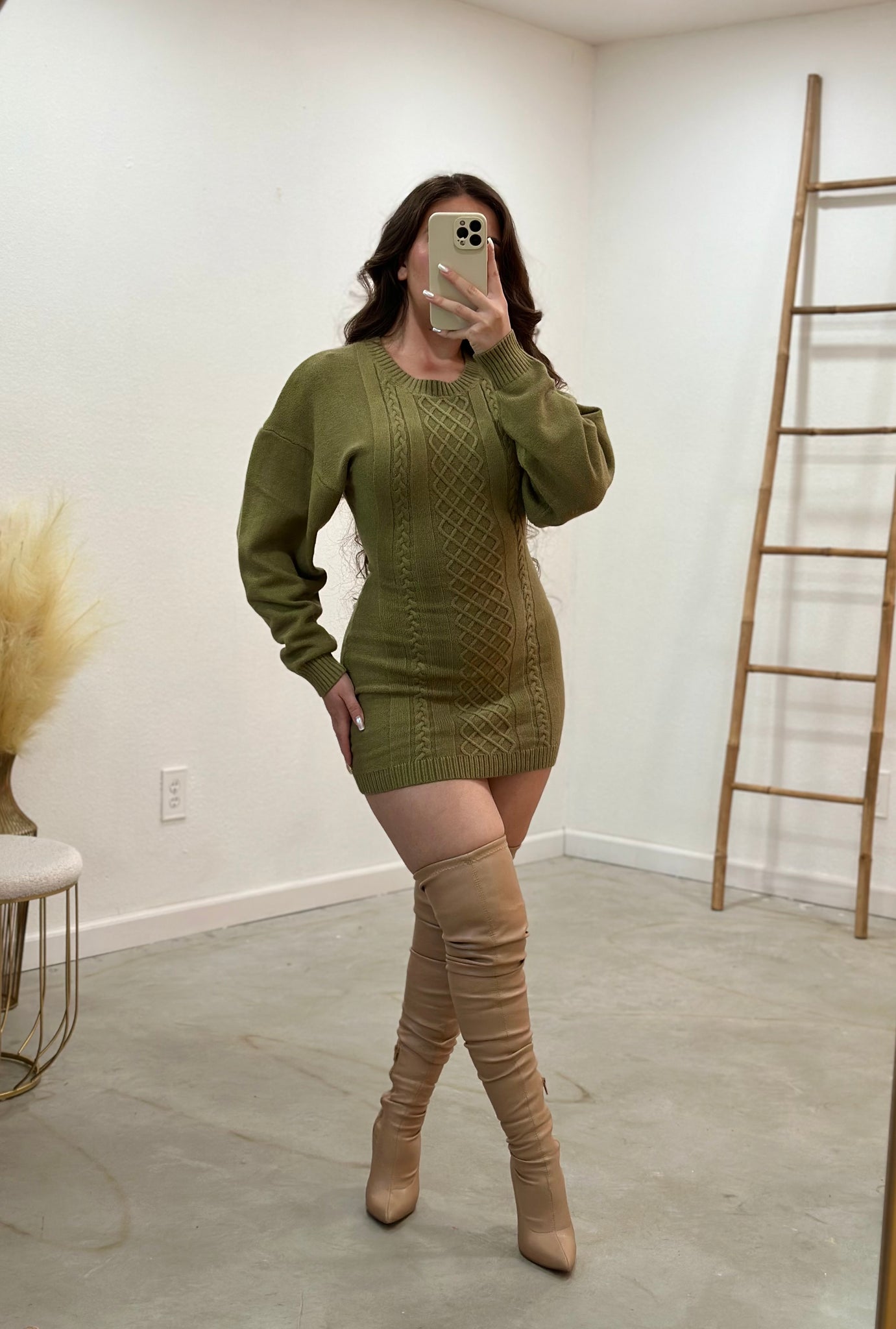 Tammy Sweater Mini Dress