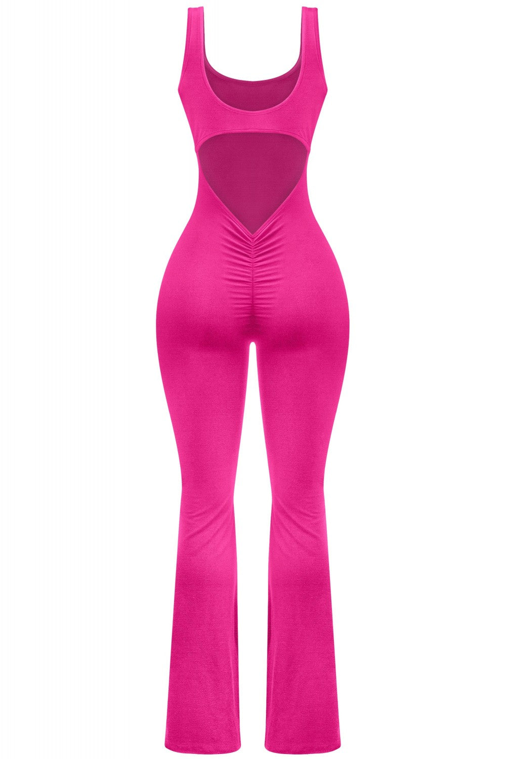 Elvira Jumpsuit (Fuchsia)