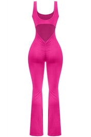 Elvira Jumpsuit (Fuchsia)