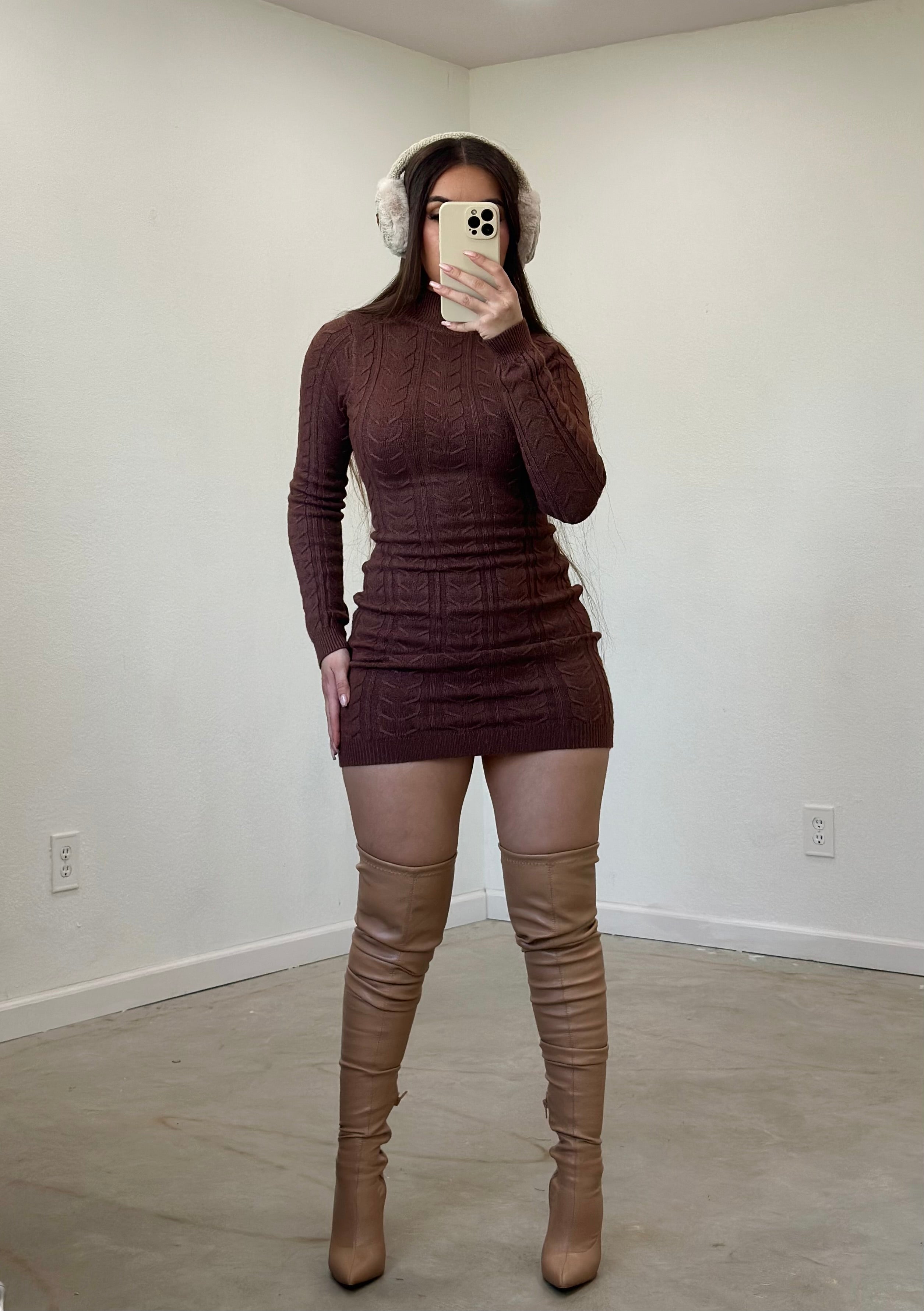 Hot Chocolate Sweater Dress