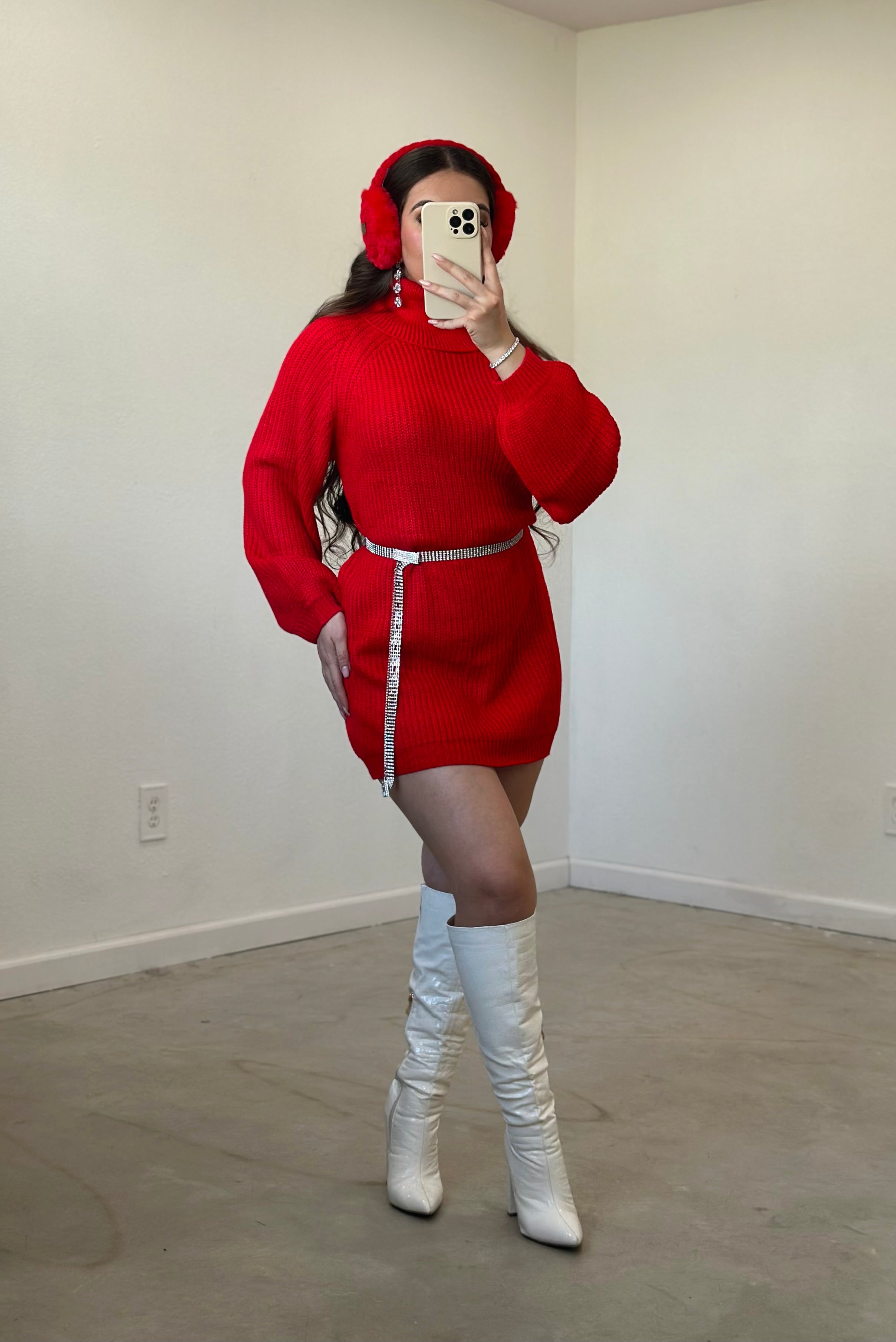 Mariah Sweater Mini Dress