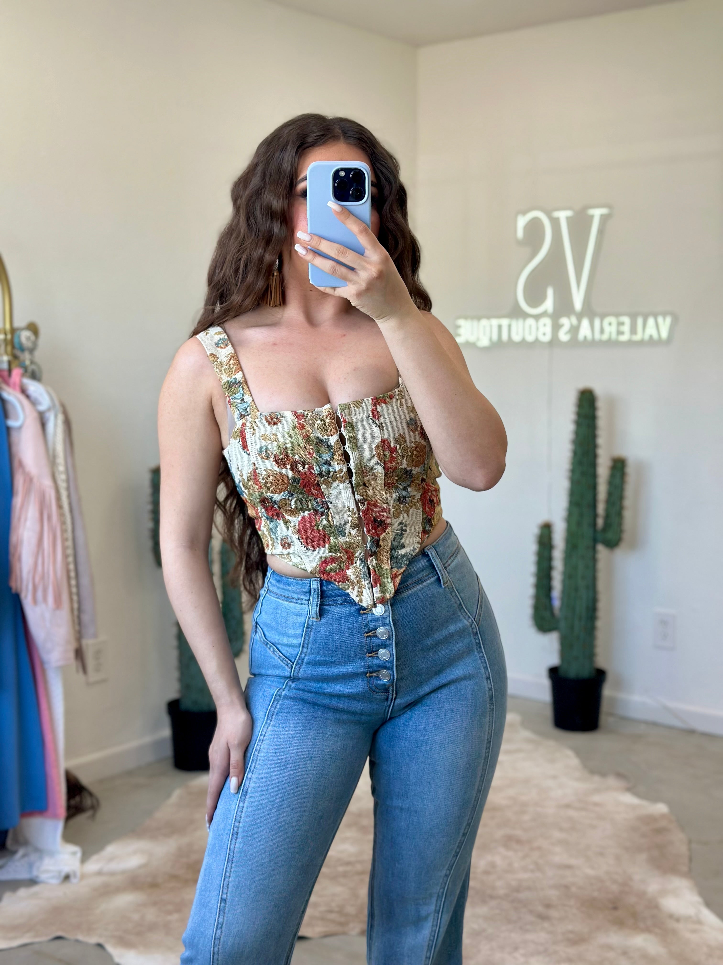 Poppy Corset Top
