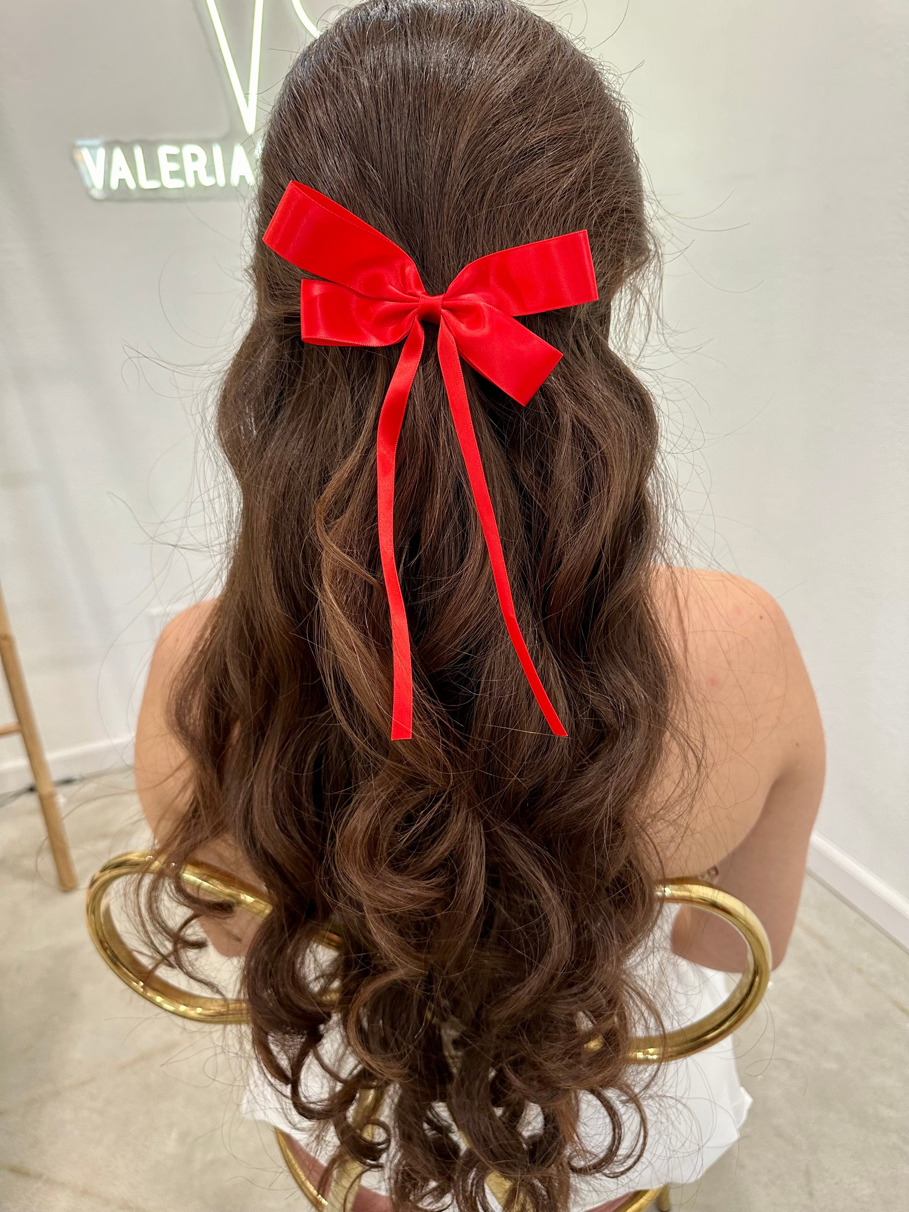 Daisy Bow (Red)