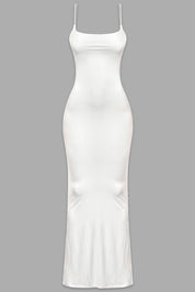 Valerie Cami Maxi Dress (White)