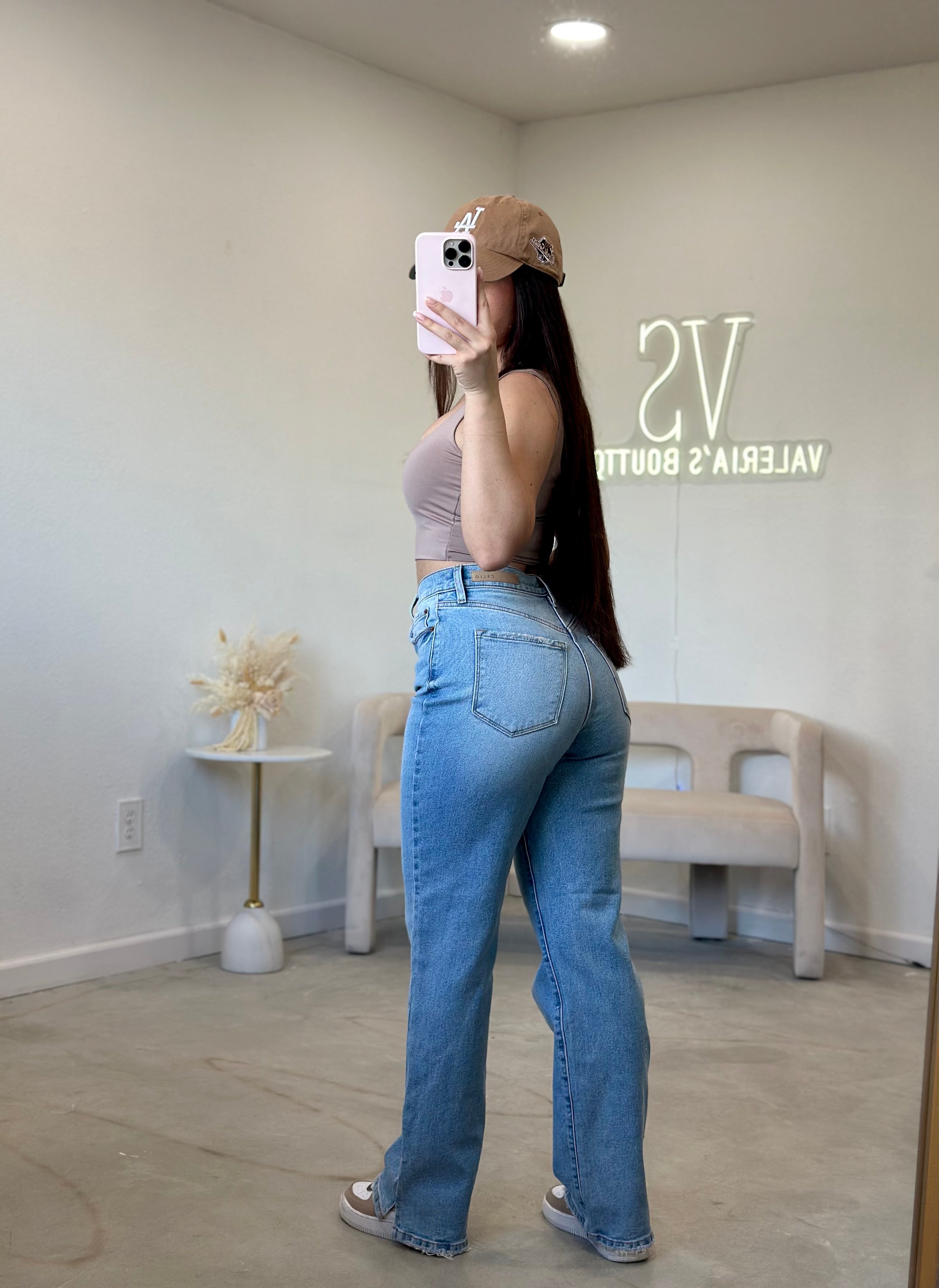 Drake High Rise Dad Jeans