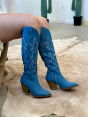 Rebelde Denim Cowgirl Boots