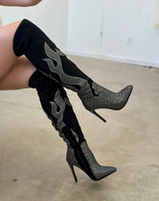 Quema Embellished Boots