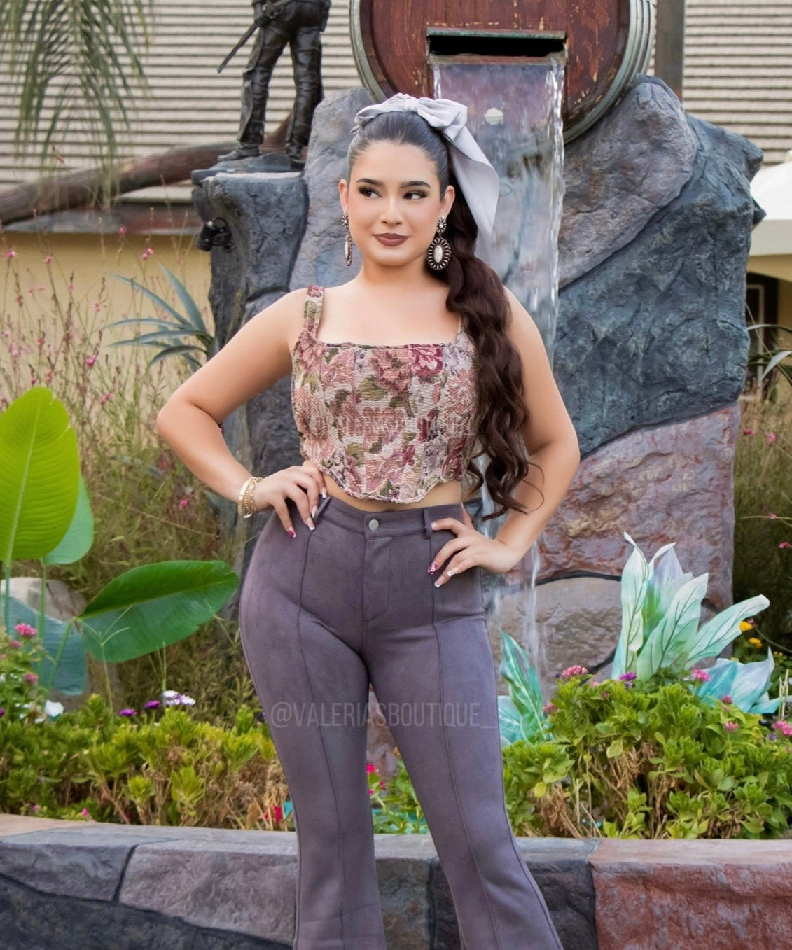 Romeo Save Me Tapestry Corset (Mauves)