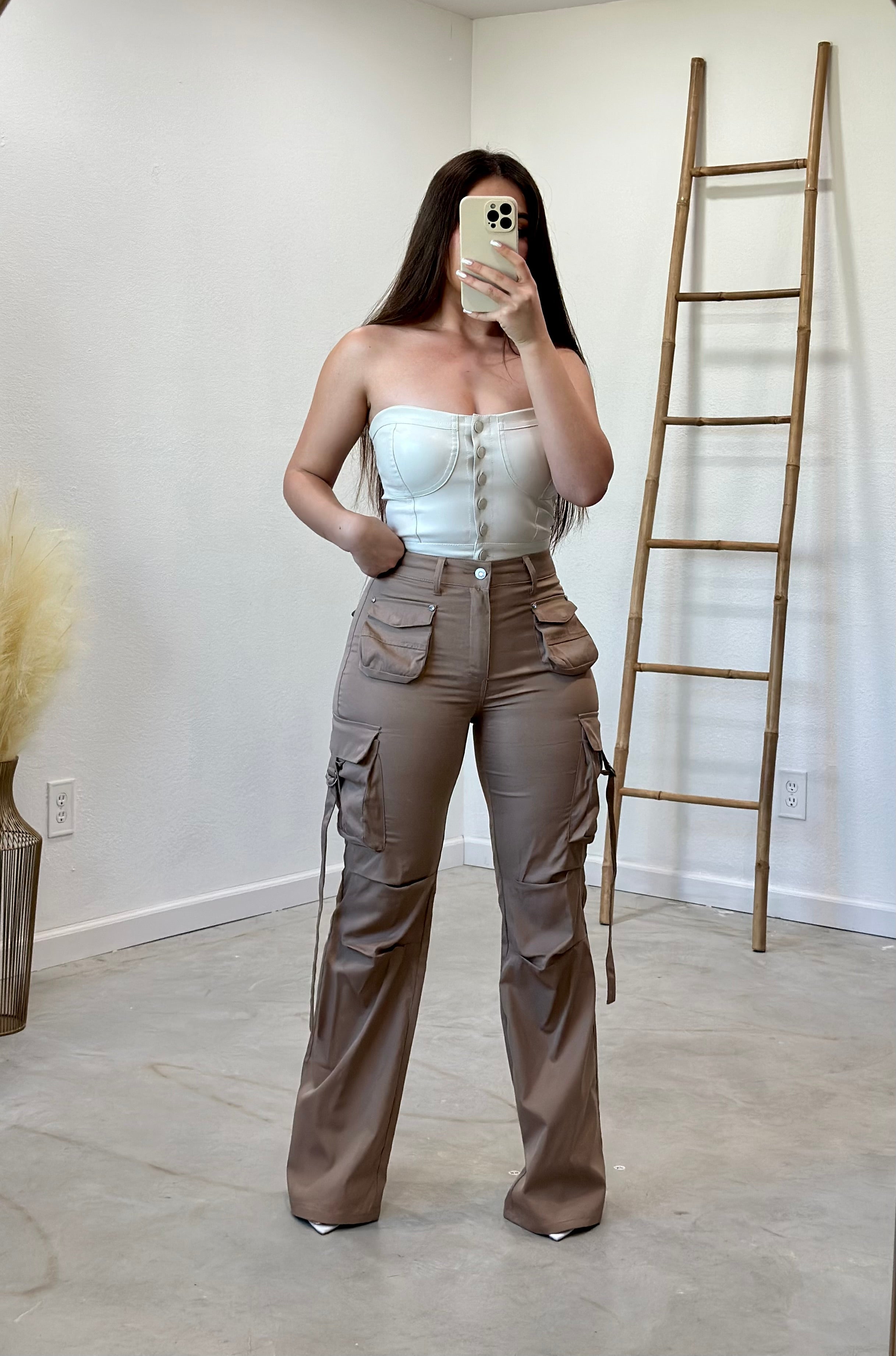 Selena Fringe Flare Pants (Grey) – Valeria'S Boutique