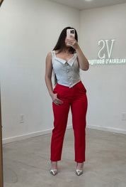 Beatrice Pants (Red)