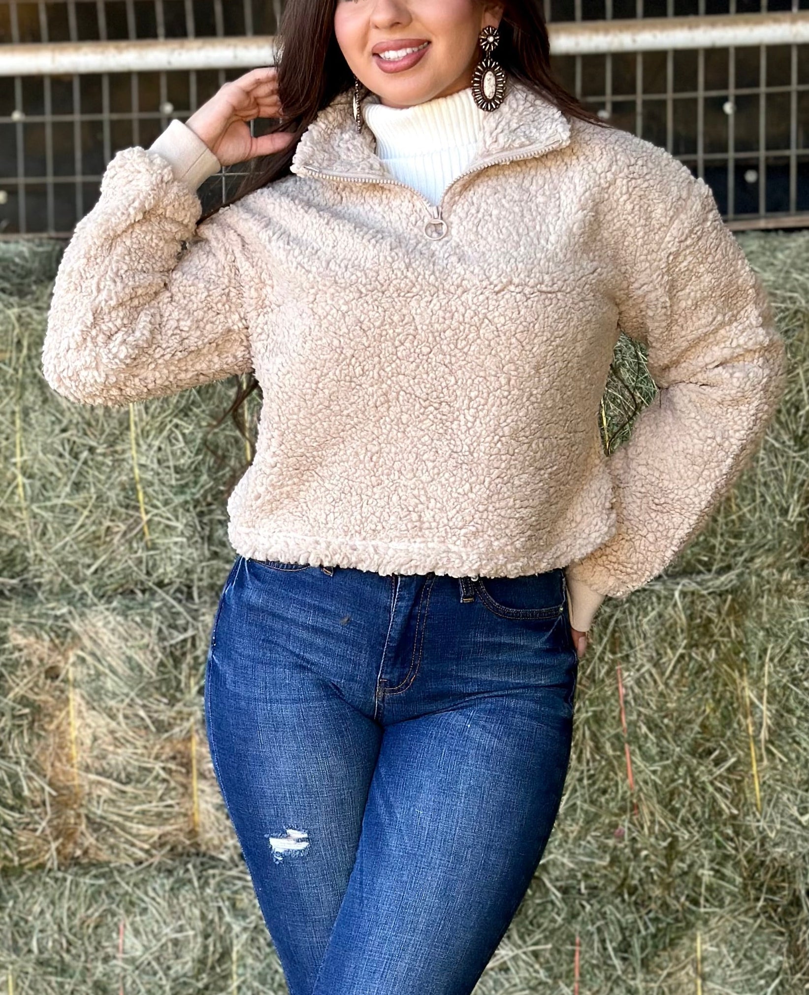 Areli Sherpa Sweater