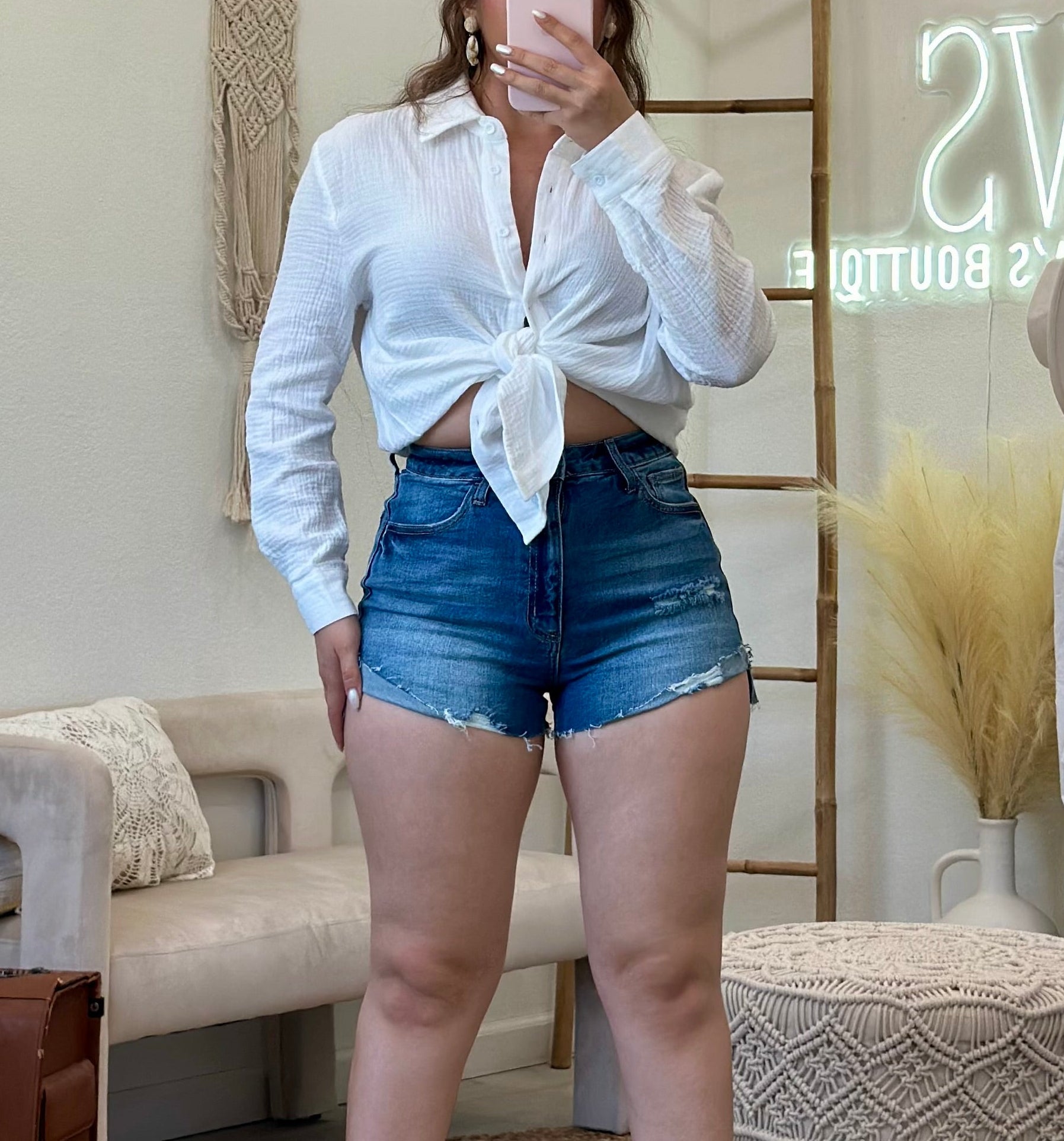Avril Mom Shorts