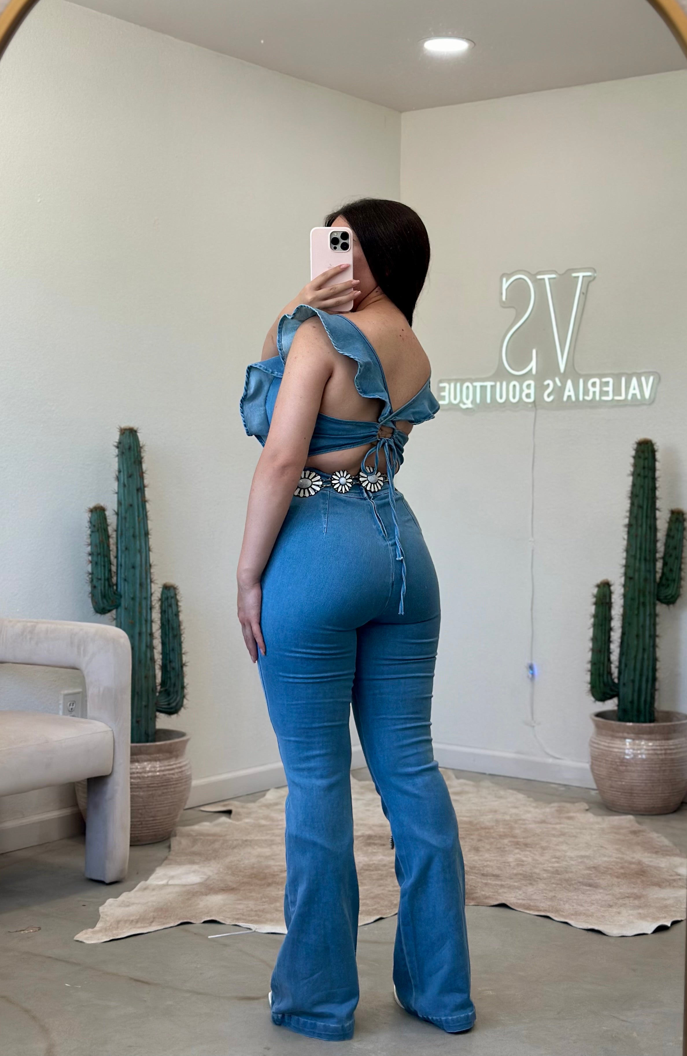 Molina Denim Jumpsuit