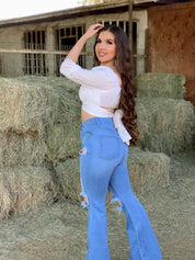 Sonoma High Rise Flare Jeans (Tall)