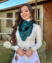 Mikayla Ribbed Turtleneck Top (White)