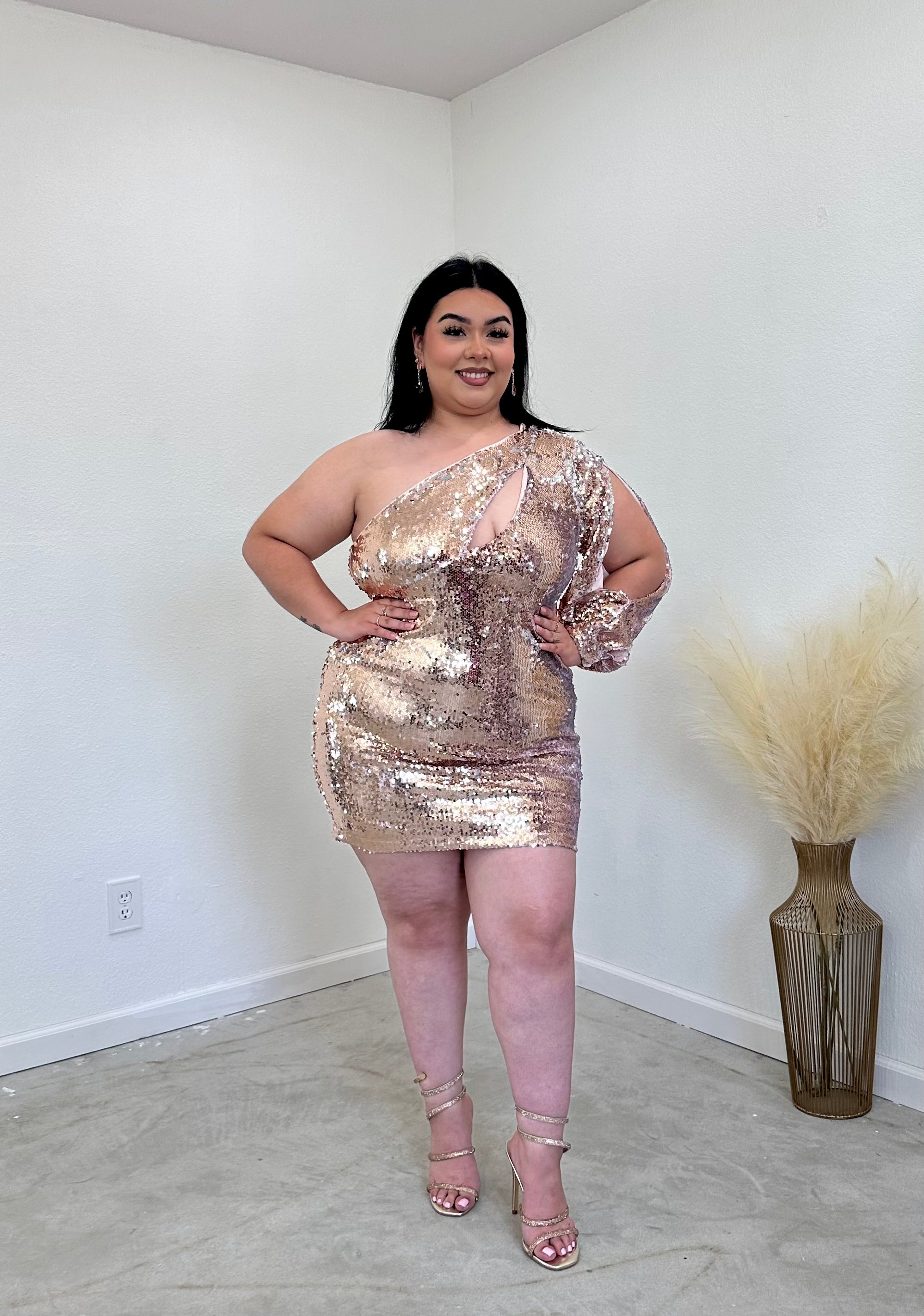 Danielle Sequin Mini Dress